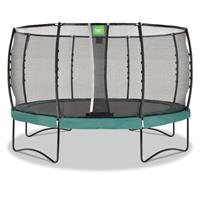 EXIT Allure Premium ø427 cm trampoline (Kleur rand: groen)