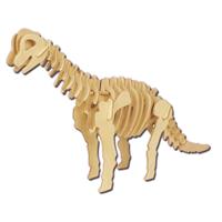 Houten 3d Puzzel Brachiosaurus Dinosaurus 23 Cm - 3d Puzzels