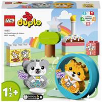 LEGO DUPLO My First: Puppy & Kitten with Sounds Pet Toy (10977)