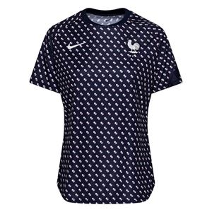 Frankrijk Trainingsshirt Dri-FIT EK Vrouwen 2022 - Blauw/Wit Vrouw