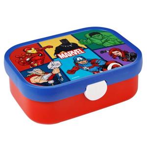 The AVENGERS Lunchbox »Iron Man Hulk Captain America Kinder Jungen Vesperdose Brotdose mit Einsatz«, mit Snackgabel