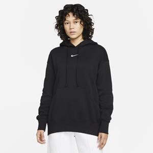 NIKE Sportswear Phoenix Fleece Oversized Hoodie Damen 010 - black/sail