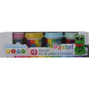 Creative Kids Klei Set - Pastel 4-delig