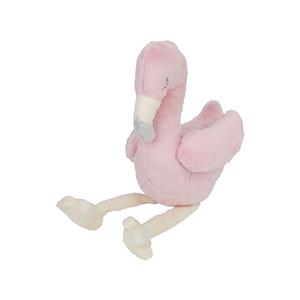 Nature Planet Pluche knuffel flamingo vogel van 20 cm -