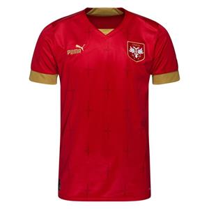 Puma Serbien Home Jersey 2022/2023 rot/gold Größe M