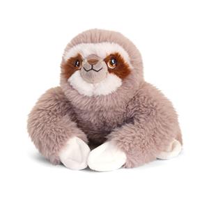 Keel Toys Pluche knuffel dier luiaard 18 cm -