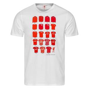 Liverpool FC Liverpool T-shirt Champions - Wit/Rood