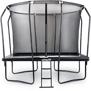 VirtuFit Premium Rechthoekige Trampoline met Veiligheidsnet - Zwart - 183 x 274 cm