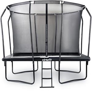 VirtuFit Premium Rechthoekige Trampoline met Veiligheidsnet - Zwart - 183 x 274 cm