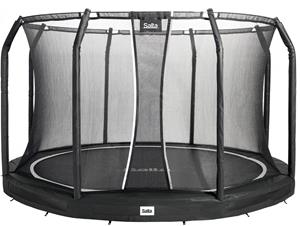 Salta Premium Ground Trampoline met Veiligheidsnet - 251 cm - Zwart