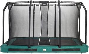 Salta Premium Ground Trampoline met Veiligheidsnet - 366 x 244 cm - Groen