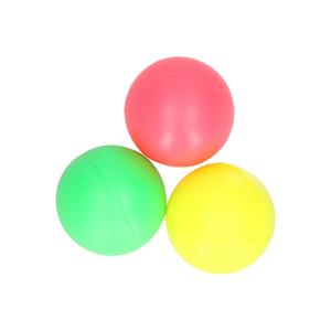 3x Gekleurde beachball strand balletjes set buitenspeelgoed - Strand tennis ballen - Kinderspeelgoed - Strand speelgoed