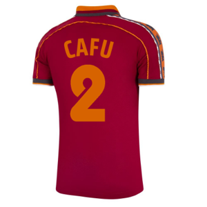 Sportus.nl AS Roma Retro Voetbalshirt 1998-1999 + Cafu 2