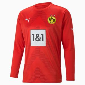 PUMA BVB Borussia Dortmund langarm Torwarttrikot 2022/23 mit Sponsor Herren puma red