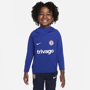 Nike Chelsea FC Academy Pro  Dri-FIT Voetbalhoodie voor kleuters - Blauw