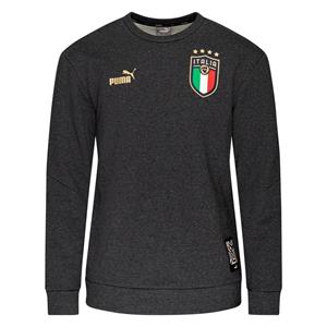 puma Italien Sweatshirt Crew FtblCulture - Grau/Gold