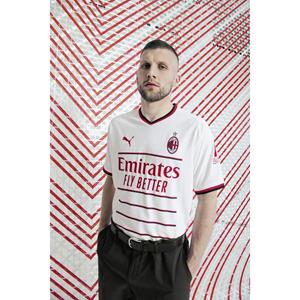 Puma AC Milan Away Jersey 2022/2023 weiss/rot Größe XXL