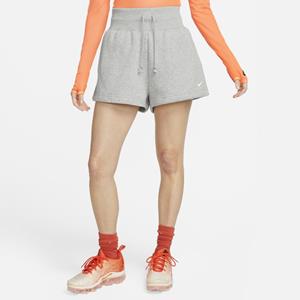 Sportswear Phoenix Fleece Damesshorts met hoge taille - Grijs