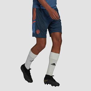 manchester united condivo 22 trainingsshort 22/23 blauw/oranje heren