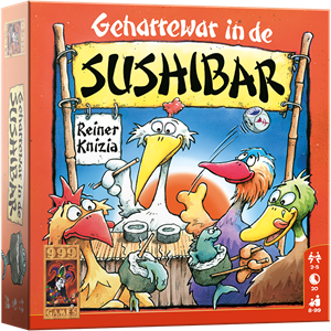 999 Games Geharrewar in de Sushibar