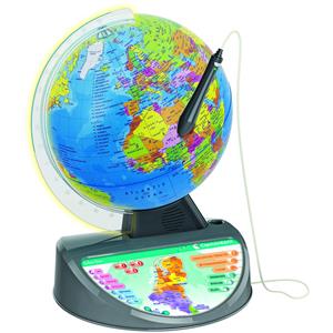 Clementoni Leerspel Wereldbol Interactief 32 X 43 Cm Blauw