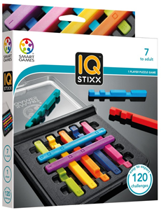 Idee und Spiel Smart Games IQ Stixx Digits Logikspiel mit Zahlen ab 7 Jahren