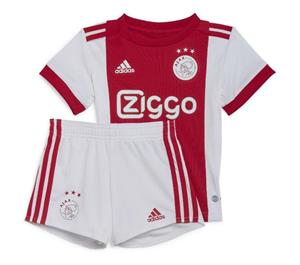 adidas Ajax Amsterdam Baby 2022/2023 Home Kit weiss/rot Größe 68