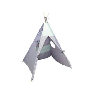 ULLENBOOMÂ Tipi Zelt fÃ¼r Kinder - Mint Grau - Weicher Bezug aus 100% Baumwolle - Spielzelt fÃ¼r Kinderzimmer, auch fÃ¼r outdoor geeignet