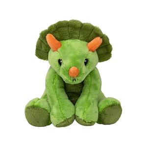 Nature Planet Pluche knuffel dinosaurus Triceratops van 20 cm -