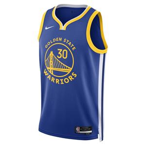 Golden State Warriors Icon Edition 2022/23 Swingman  NBA-jersey met Dri-FIT - Blauw