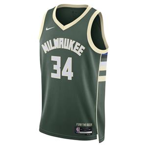Milwaukee Bucks Icon Edition 2022/23 Swingman  NBA-jersey met Dri-FIT - Groen