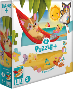 Loki at the Beach Puzzel (12 stukjes)