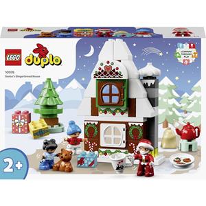 Duplo 10976 Lebkuchenhuis met kerstman