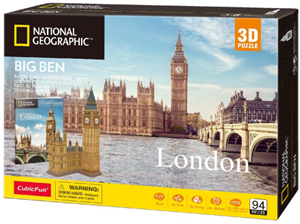 CubicFun 3D Puzzel - Big Ben (94 stukjes)