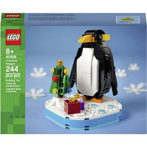 Lego 40498 Iconic Weihnachtspinguin, Konstruktionsspielzeug