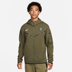 Nike Paris St. Germain Tech Fleece Windrunner Jacket 2022/2023 grün/schwarz Größe L