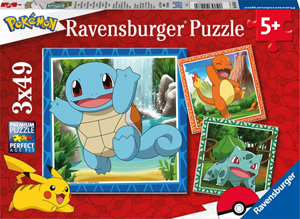 Ravensburger Pokemon 3x 49pcs