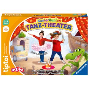 Ravensburger tiptoi ACTIVE Kunterbuntes Tanz-Theater, Brettspiel