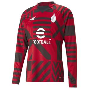 puma AC Mailand Sweatshirt Pre Match - Rot/Weiß/Schwarz