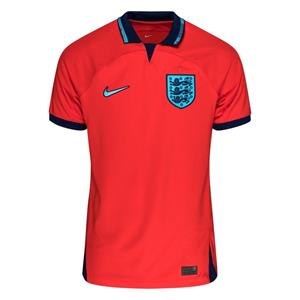 Engeland 2022/23 Stadium Uit Nike Dri-FIT voetbalshirt voor kids - Rood