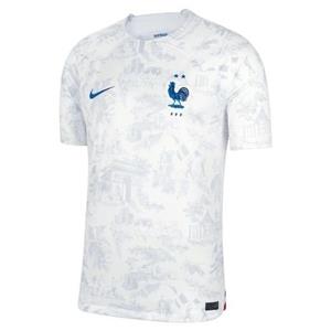 Nike Frankreich Away Jersey 2022/2023 weiss/blau Größe L