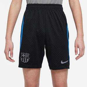 NIKE FC Barcelona Strike Dri-FIT Knit Fußballshorts Kinder 010 - black/signal blue/dark steel grey XL (- cm)