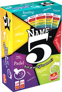 Goliath Spel Name 5 Bordspel