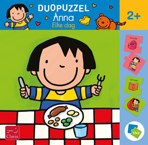 Clavis Uitgeverij Duopuzzel Anna. Elke Dag