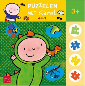 Clavis Karel 4 in 1 Puzzel