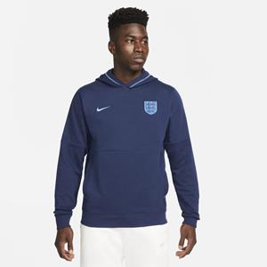 Nike Engeland Voetbalhoodie van sweatstof voor heren - Blauw