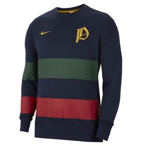 Portugal Sweatshirt van fleece met ronde hals voor heren - Blauw
