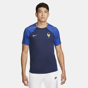 Nike Frankreich Strike Tee 2022/2023 blau/rosa Größe M