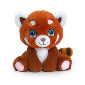Keel Toys Pluche knuffel dier rode panda 25 cm -