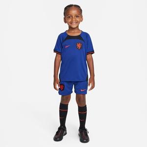 Nike Niederlande Away Kit 2022/2023 Junior blau/orange Größe 137